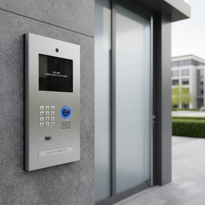 IMAGE contrôle d’accès interphone